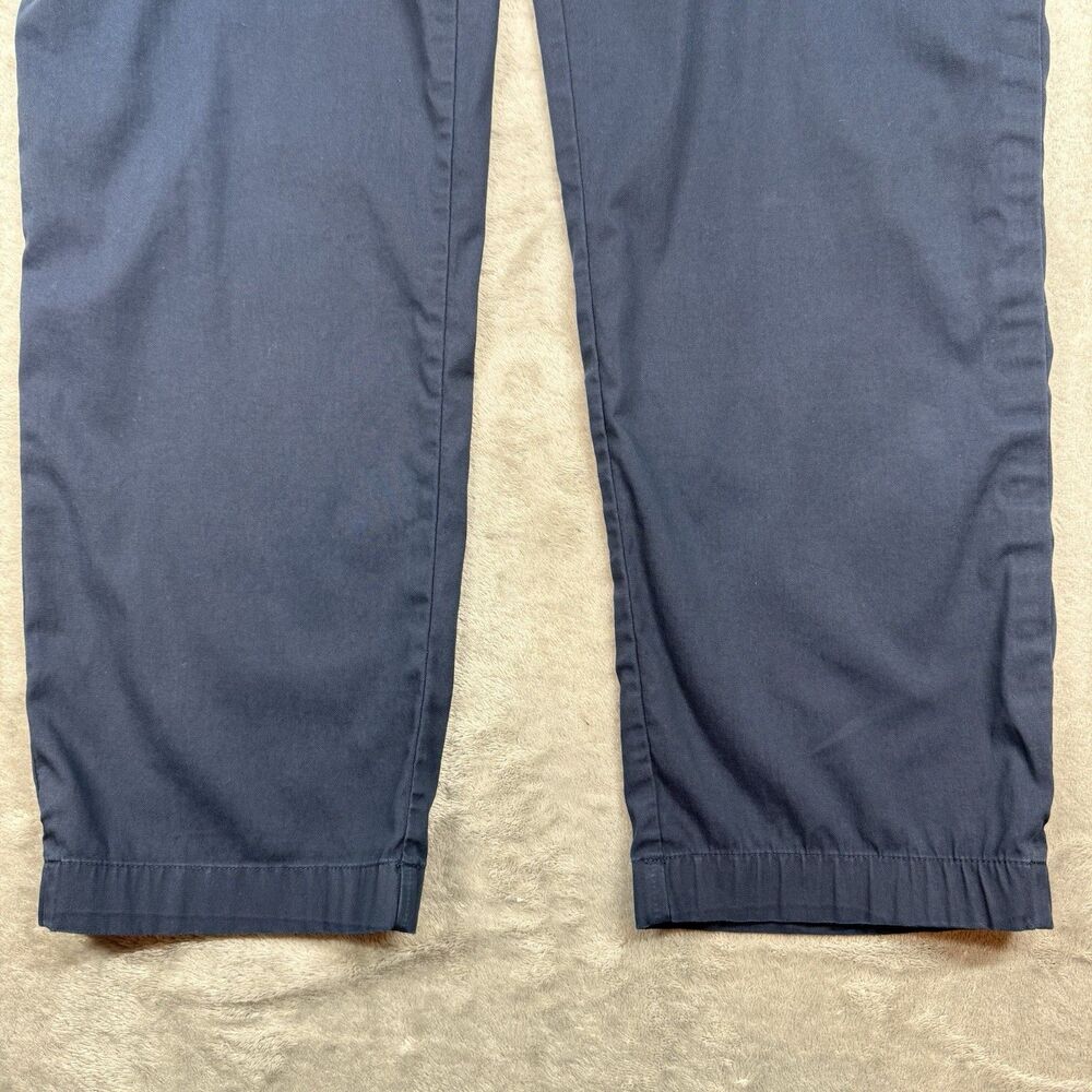 Lululemon Commission Pants Slim Mens 34 Blue Warpstreme Chino Classic Travel - Picture 8 of 11